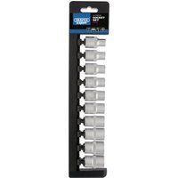 Draper 50236 1/2in Sq Dr Metric Socket Set 10 Piece