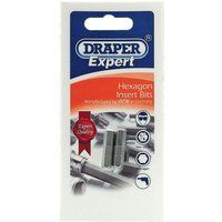 Draper Expert Hexagon Screwdriver Bit 5mm 25mm Pack of 2