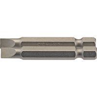 Draper 64094 5.5mm 1/4" hex. plain slot insert bit 50mm long x 2