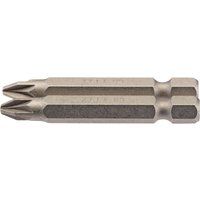 Draper No.2 1/4" Hex. PZ Type Insert Bit 50mm Long x 2 64228