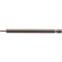 Draper TX-STAR£ Insert Bit, 1/4" Hex, 100mm Long, T8 (Pack of 1)