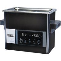 Draper 92632 Ultrasonic Cleaning Tank 3L High-Performance Transducers LED Touch