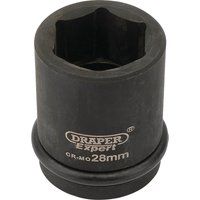 Draper Expert 28mm 3/4" Square Drive Hi-Torq® 6 Point Impact Socket