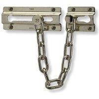 Yale P-1037-CH Door Chain, 6inch/15cm chain length, Polished Chrome Finish, Standard Security, Visi Packed, suitable for Wooden doors