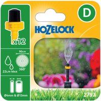 12 x Hozelock 2797 Mister Micro Water Jet Spray Micro Irrigation Auto Watering