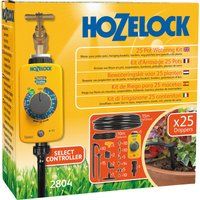 new HOZELOCK 25 Pot WATERING KIT 2804 - 5010646061117 (Inc. Select Controller) .