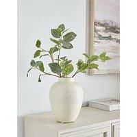 Very Home De-Embossed Cream Vase