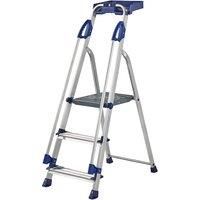 Werner Workstation 3 Tread Aluminium Stepladder