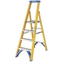 Werner 717 Series Fibreglass Platform Stepladder 2-12 Tread - Trade - New