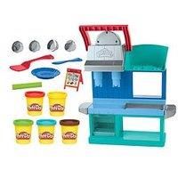 Play-Doh Kitchen Creations Busy Chef/'s Restaurant Playset, 2-Sided Kitchen Playset, Sets for Girls and Boys