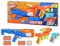 Nerf N Series Gear Up Pack, 3 x Blasters, 18 Nerf N1 Darts Compatible Only with Nerf N Series Blasters