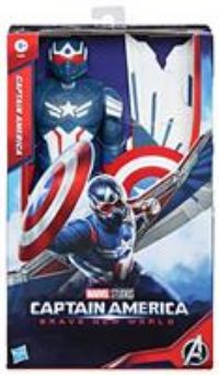 Marvel Studios Captain America Brave New World, Titan Hero Series Captain America Action Figure