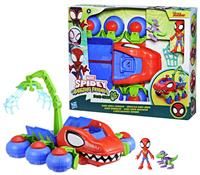 Marvel Spidey and His Amazing Friends Dino-Webs Crawler Super Hero Playset