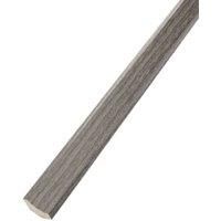 Elderwood / Aramis Medium Grey Oak Flooring Trim - 2m (Pack of 1)