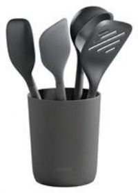 Zyliss Recycled 5 Piece Utensil Set with Stand