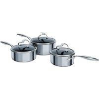 Circulon SteelShield C-Series 3 Piece Saucepan Set