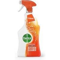 3 x DETTOL POWER & PURE ADVANCE KITCHEN CLEANING SPRAY 750ML