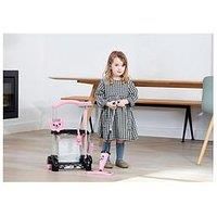 Casdon Hetty Cleaning Trolley | Hetty-Inspired Toy Cleaning Trolley For Children Aged 3+ | Wheels Around From Room To Room!, Pink, 44 x 27 x 12 cm