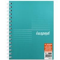 Silvine A5 Wiro Luxpad Turquoise Notebook - Blue - Notebooks - Stationery Supplies