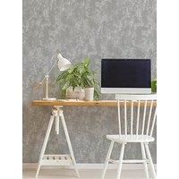 Fresco Urban Texture Plain Grey Wallpaper