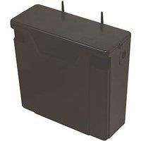 Fluidmaster 6L Concealed Cistern - Black 337 x 135 x 310mm