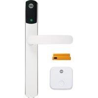 Yale Conexis L2 Smart Door Lock - White- Remote Access From Anywhere, Anytime, No Key Needed, Works with Alexa, Google Assistant and Philips Hue