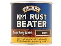 Hammerite - NO. 1 Rust Beater Metal Paint - All Colours - All Sizes