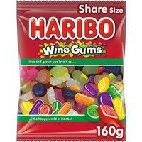 HARIBO Wine Gums Bag 160g