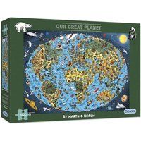 Gibsons Our Great Planet 1000 Piece Jigsaw Puzzle