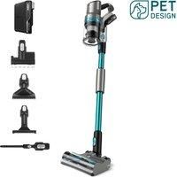 Vax HomePro Pet-Design, Cordless Stick Vacuum Cleaner, Lightweight with Up to 45min Runtime, Self Stand, Hairwrap Resist, Motorised Pet, Stair and Crevice Tool Included US Graphite & Teal, CLSV–MPKA