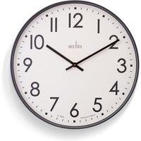 Acctim Ashridge 22777 Wall Clock in Dark Grey