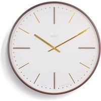 Acctim /'Knoll/' 53cm Modern Dark Wood Minimalist Wall Clock