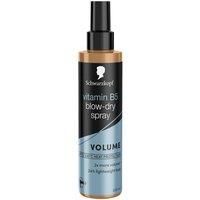 Schwarzkopf Styling Vitamin B5 Blow-Dry Hair Spray, Volume and Shine, 24hr hold, 100°C heat protectant spray, 200ml, Pack of 1