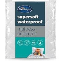 Silentnight Supersoft Waterproof Mattress Protector Single Double or King