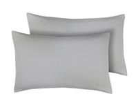 Silentnight Supersoft Standard Pillowcase Pair  Grey