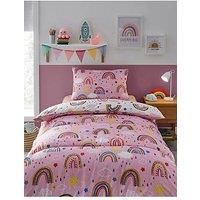 Silentnight Kids Coverless Rainbow Duvet 9.0 Tog Hypoallergenic Easy Care