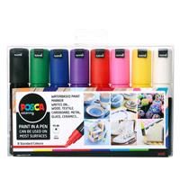 Posca PC-8K 8mm Bold Tip Markers 8 Piece Set