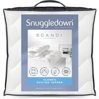 Snuggledown Scandi Knitted 2.5cm Mattress Topper, Double