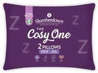 Slumberdown Cosy One Medium Support Pillow - 2 Pack