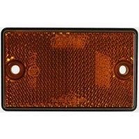 Maypole Self Adhesive Side Amber Reflector, Orange