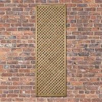 Forest 5'11" x 1'11" Wisley Diamond Lattice Trellis Panel (1.8m x 0.6m)