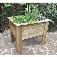 Deep root Wooden Rectangular Planter 100cm