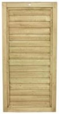 Forest Garden Square Lap Pressure Treated Gate 6ft (1.83m high) Wooden  wilko