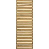 Forest Softwood Rectangular Slatted Trellis 19.6' x 6' 5 Pack (877JN)