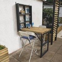 Forest Garden Fold Down Wall Garden Bar