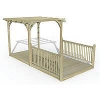 8' x 16' Forest Pergola Deck Kit No. 4 (2.4m x 4.8m)