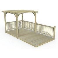 8' x 16' Forest Pergola Deck Kit No. 6 (2.4m x 4.8m)