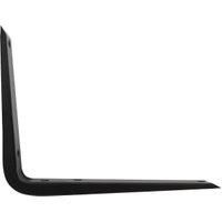 Matt Black Cantilever Shelf Bracket - 200 x 150mm