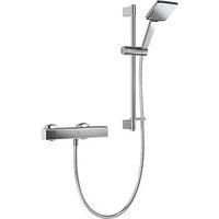 Mira Honesty EV Mixer Shower Thermostatic Chrome 110mm Head Square 1.1901.001