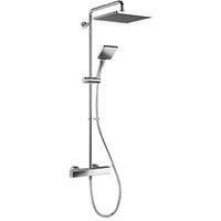 Mira Showers Honesty Mixer Shower with Adjustable Shower Head Mira Showers  - Chrome - Size: 22cm H X 11cm W X 4cm D